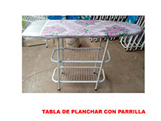 Tabla de Planchar con Parrilla - Pangea Muebles