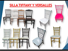 Silla Tiffany y Versalles - Pangea Muebles