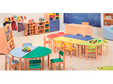 Mesa kinder de trabajo - Pangea Muebles